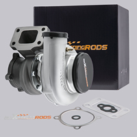 Upgrade GT35 GT3582 Turbo T3 AR.70/63 Anti-Surge Compressor Turbocharger Bearing Turbine For Ford 4.6, 5.0 Engines