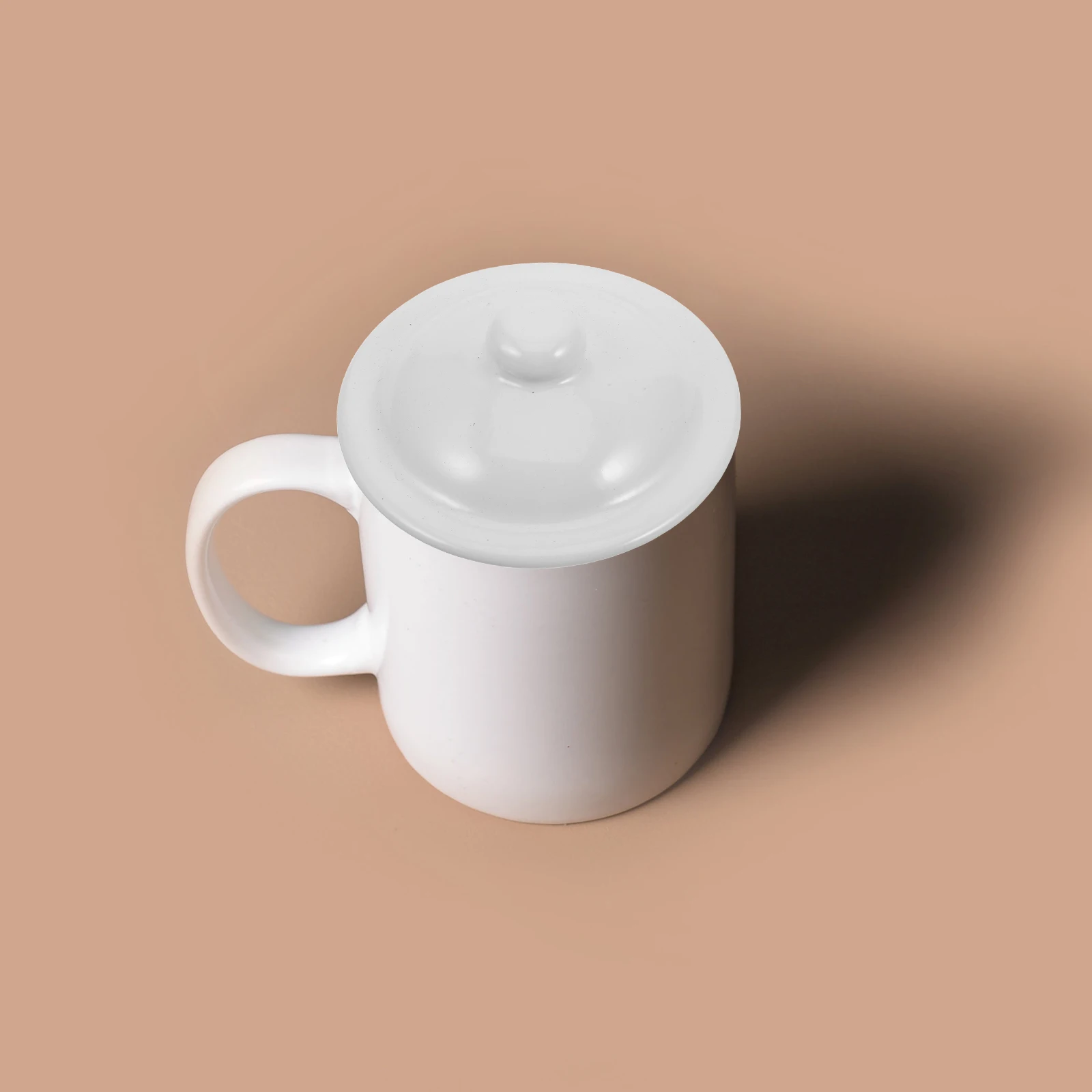 

4 Pcs Enamel Lid Cup Covers Ceramic Tea Lids Drink Dispenser Replaceable Decorative Mug