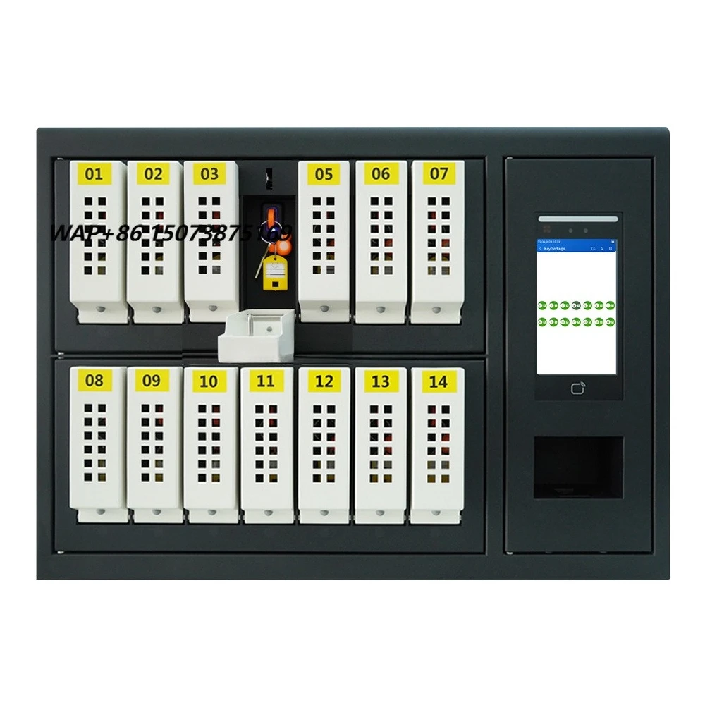 Landwell I-keybox 14 Key Capacity  RFID Access Control Lockable Key Fob Storage Cabinet
