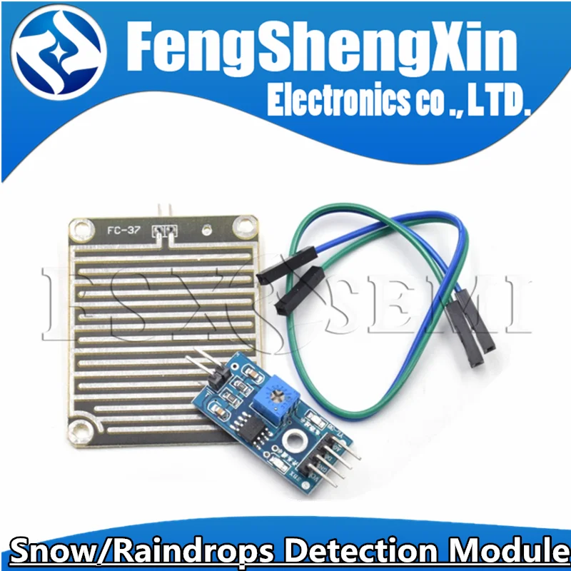 1pcs/lot Snow/Raindrops Detection Sensor Module Rain Weather Module Humidity For Arduino