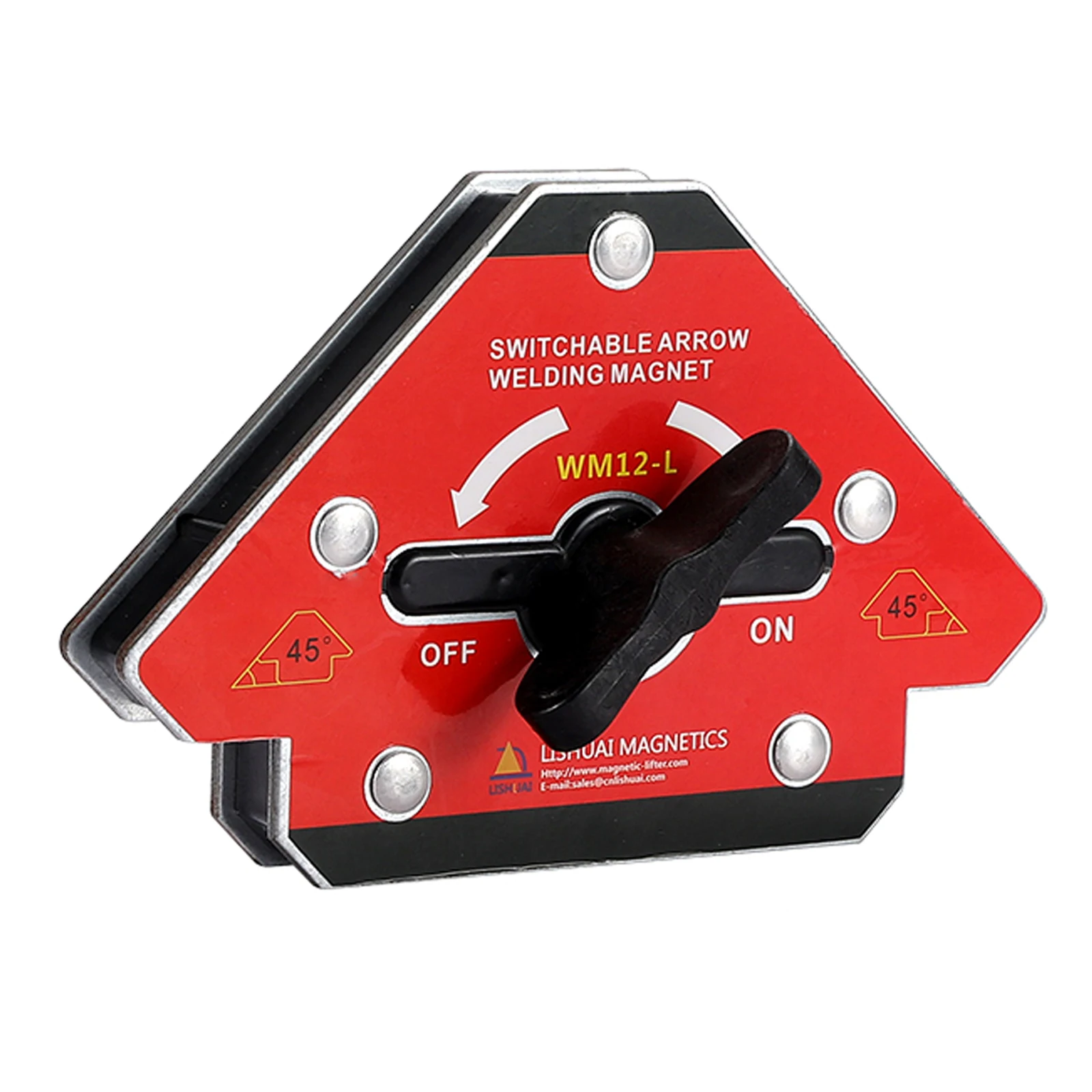 

45/90/135 Degree Magnetic Welding Positioner, Right Angle Strong Magnetic Fixing Auxiliary Welding Tool