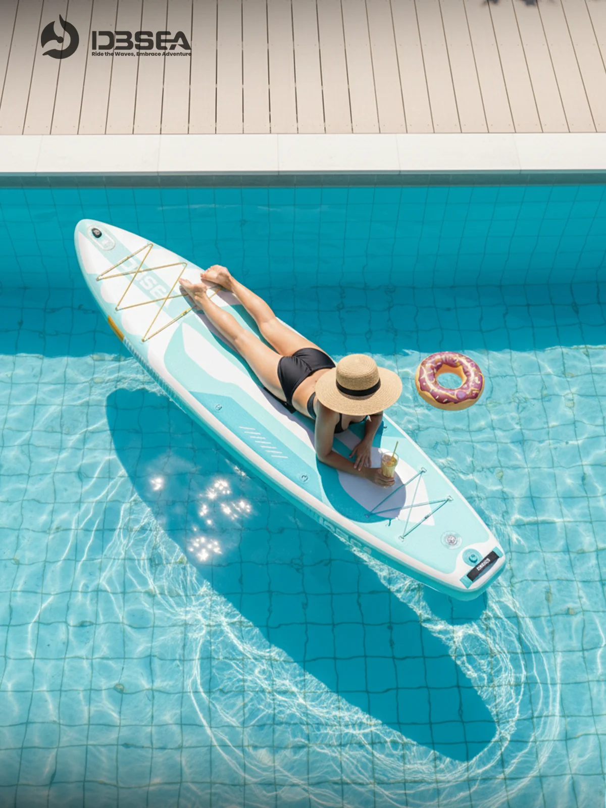 Eggory Allround aufblasbares Stand-Up-Paddle-Board-Set, 11'×33“×6", Wassersport-Surfbrett, schwimmendes Paddle-Board für Erwachsene und Jugendliche