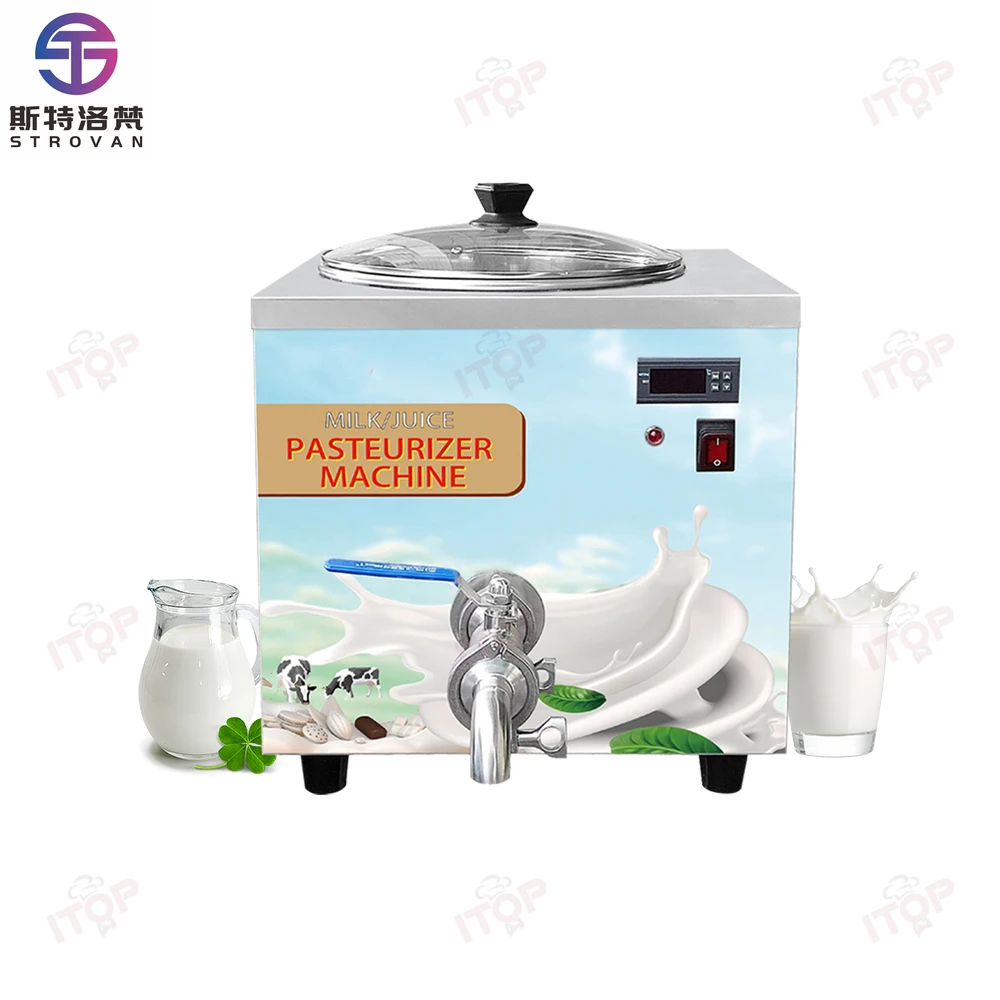 ماكينة بسترة الزبادي عالية السرعة رخيصة الثمن STLF JW أفضل سعر 14 لتر تصنيع بسترة الحليب