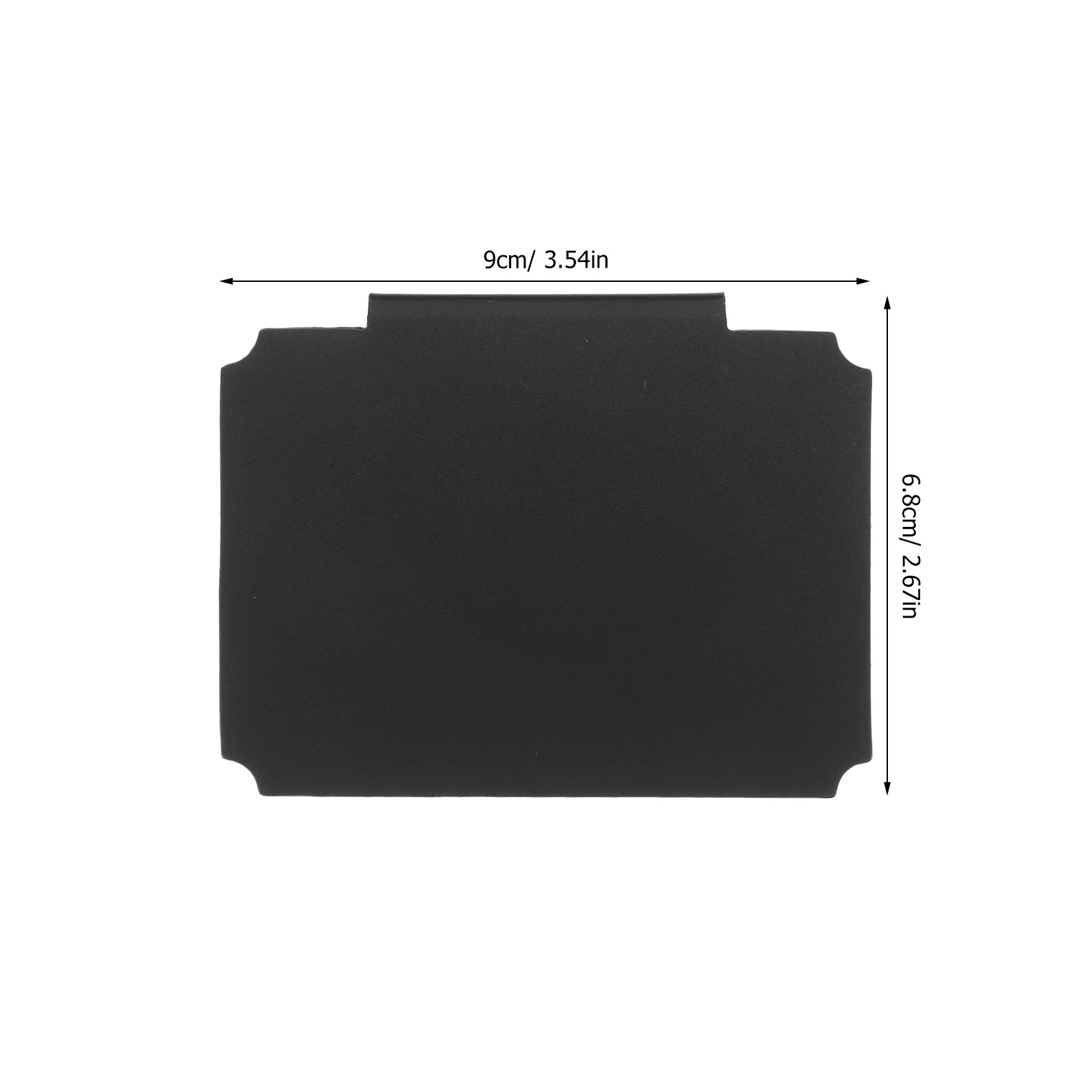 12개 클립형 라벨 매트 블랙 드라이 지우개 칠판 태그 보관 바구니 식료품 저장실 세탁실 정리용 쓰기 가능한 라벨 클립
