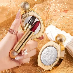 5 In 1 Velvet Mist Lipstick Long-lasting Moisturize Lip Gloss Not Fading Non Stick Cup Matte Lipstick Cosmetics Makeup