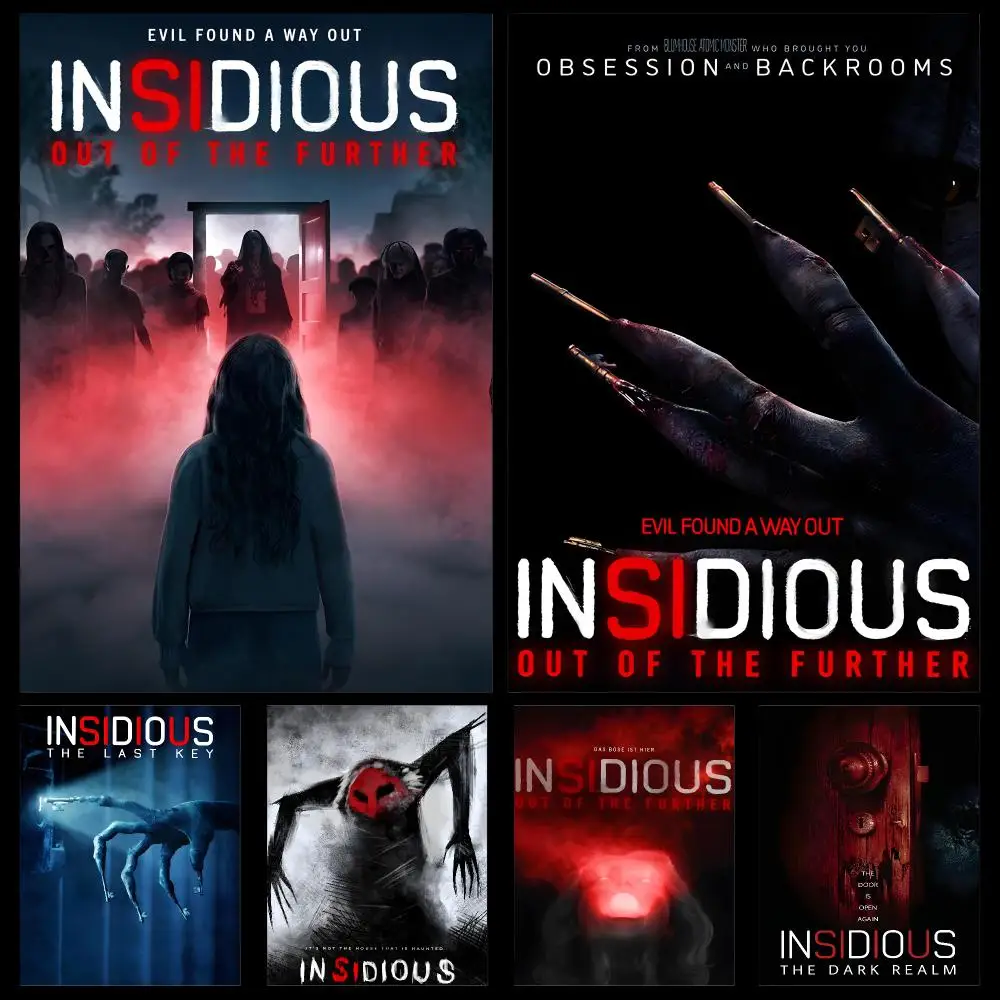 Movie Insidious Out of the Further Gemma Poster PP Self Adhesive Decorative HD For Garage Gaming Room Living Room Gift