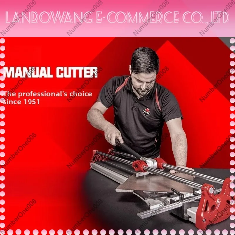 1200mm Manual Tile Cutter Push-Type High Precision Ceramic Porcelain Cutting Tool