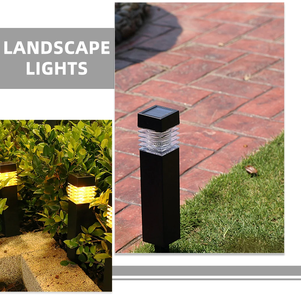 

3pcs Solar Stake Lights Warm Tone Decorative Garden Landscape Waterproof LED Pathway Outdoor Lighting Solution