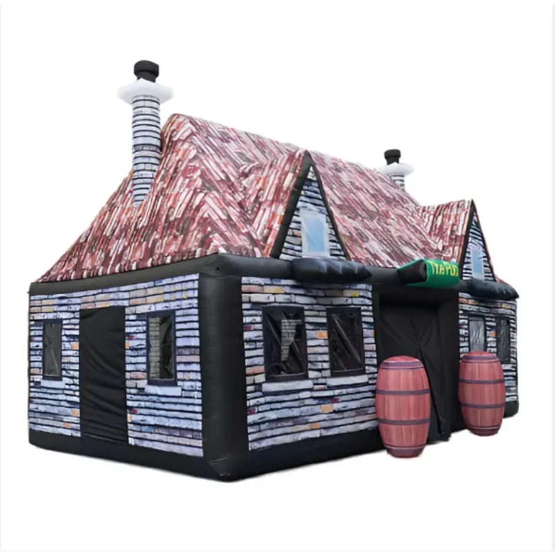 

SAT1 party club celebrating inflatable pub house blow up inflatable pub club house