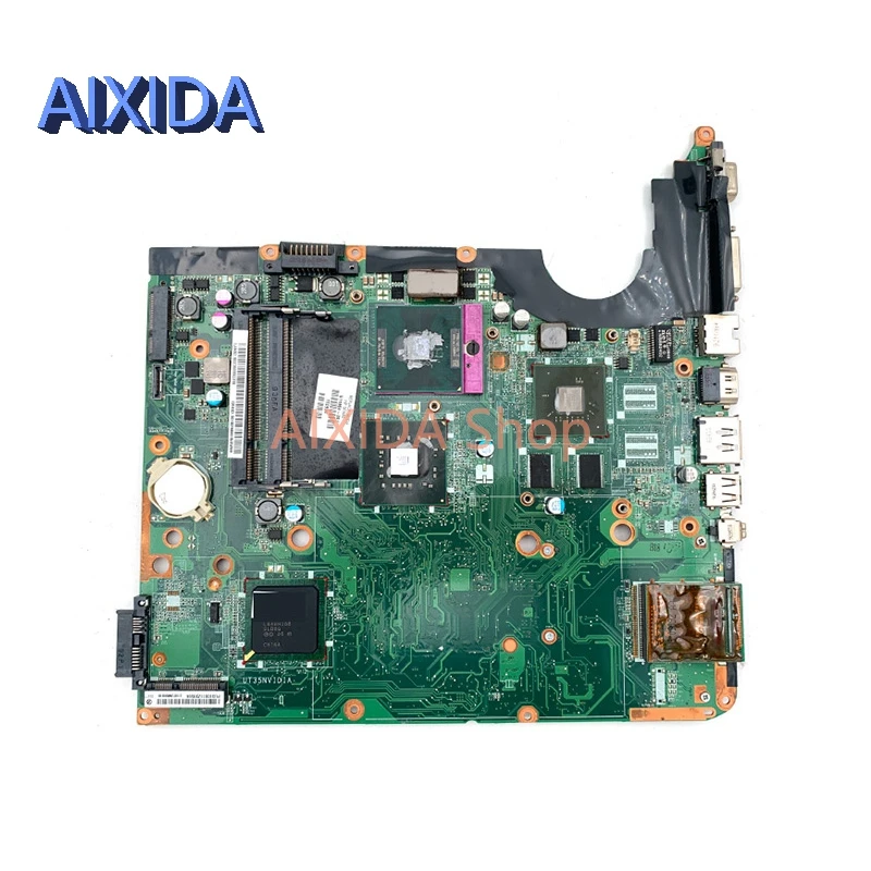 AIXIDA DA0UT3MB8D0 511864-001 MAIN BOARD For HP Pavilion DV6 DV6-1000 Laptop Motherboard PM45 DDR2 HD4500 with CPU full tested