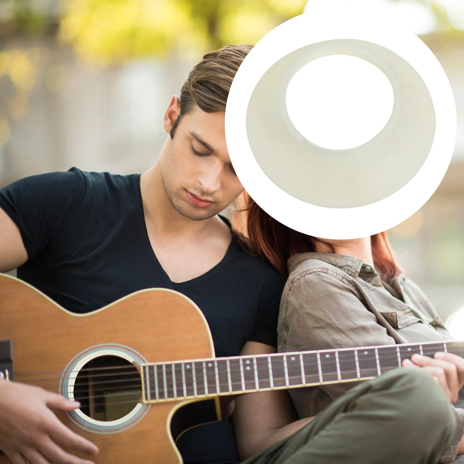 

Guitar Tone Enhancer Accessory Acoustic Sound Hole Intensifier Instrument Part Amplifier Ukulele