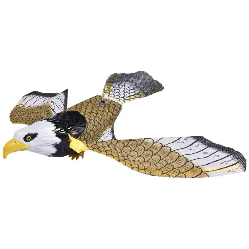 Cat Toys Simulation Electric Parrot Silent Hanging Line Flying Bird Toy Hovering Teasing Pet Training Supplies