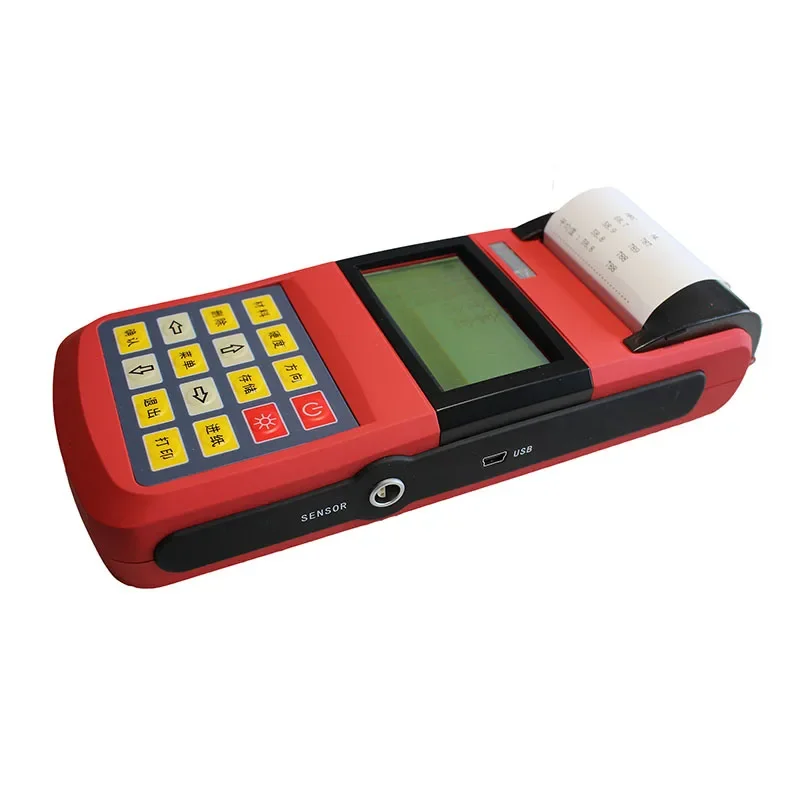 Portable Digital LCD Display Handheld Hardness Tester With High Precision Bullough Measurement Wear-Resistant Feature