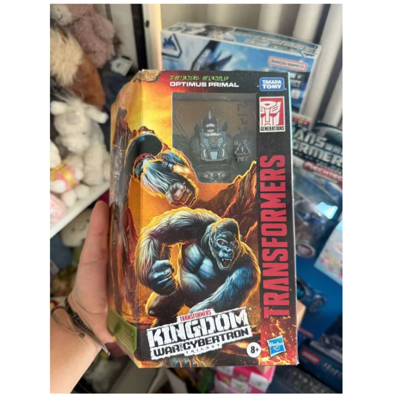 Nieuwe inventaris Transformer G1 Chimpanse Captain Geanimeerd speelgoed Garage Kit ‌ Art Toy festival cadeau anime karakter verzamelmodel