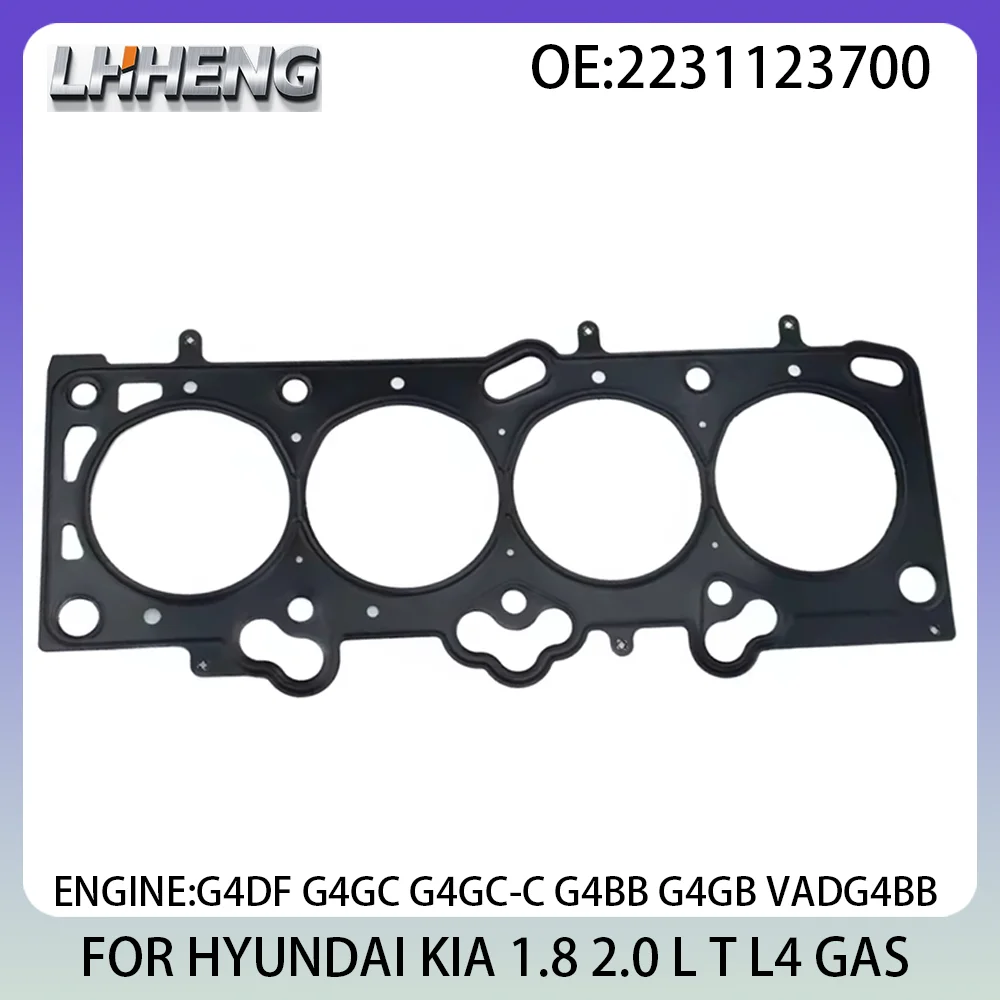 حشية رأس اسطوانة المحرك لشركة هيونداي كوبيه إلنترا i30 كيا أوربتا كارينز 1.8L 2.0L 1.8 2.0 L T L4 GAS 95-12 2231123700 G4DF