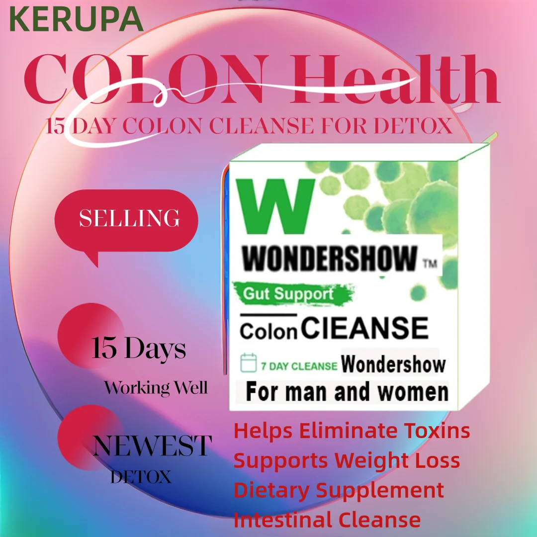 Kerupa Intestinal Health Aid Supports Bowel Regularity for Daily Wellness Reduces toxins Natural Detoxification