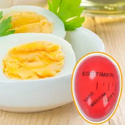 Egg Timer Resin Round Color Changing Timer Non-toxic Portable Eggs Timing Counter Tasteless Digital Egg Timer Egg Perfect Timer