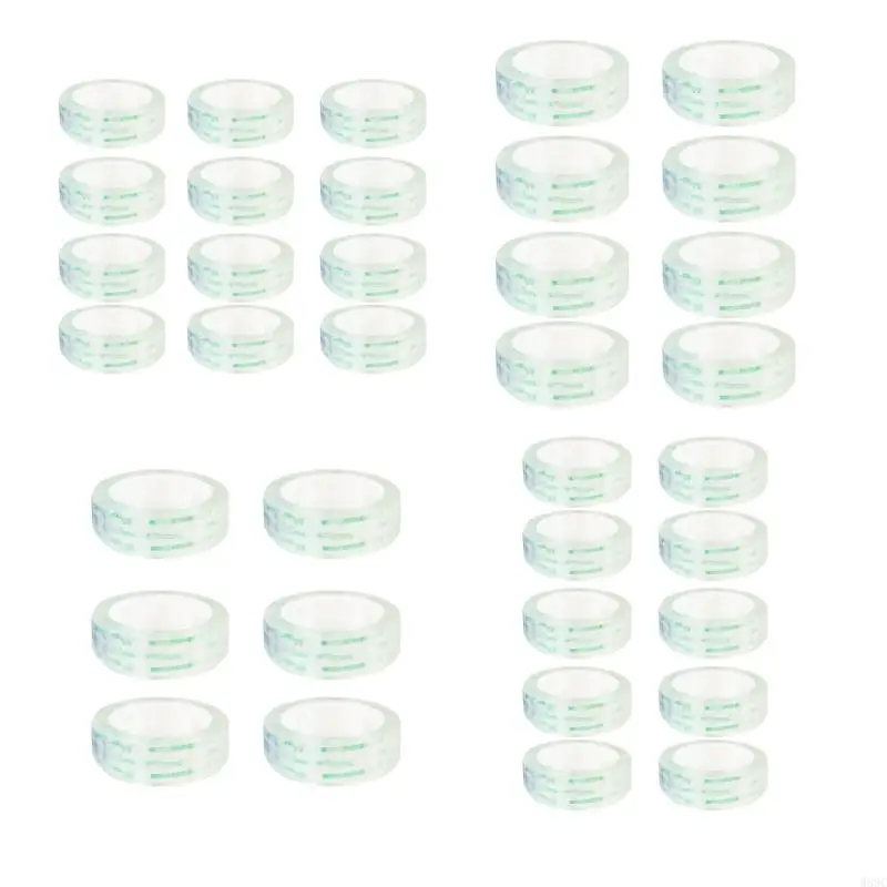 W89C 6/8/10/12 ม้วนเทปกาวที่ชัดเจน