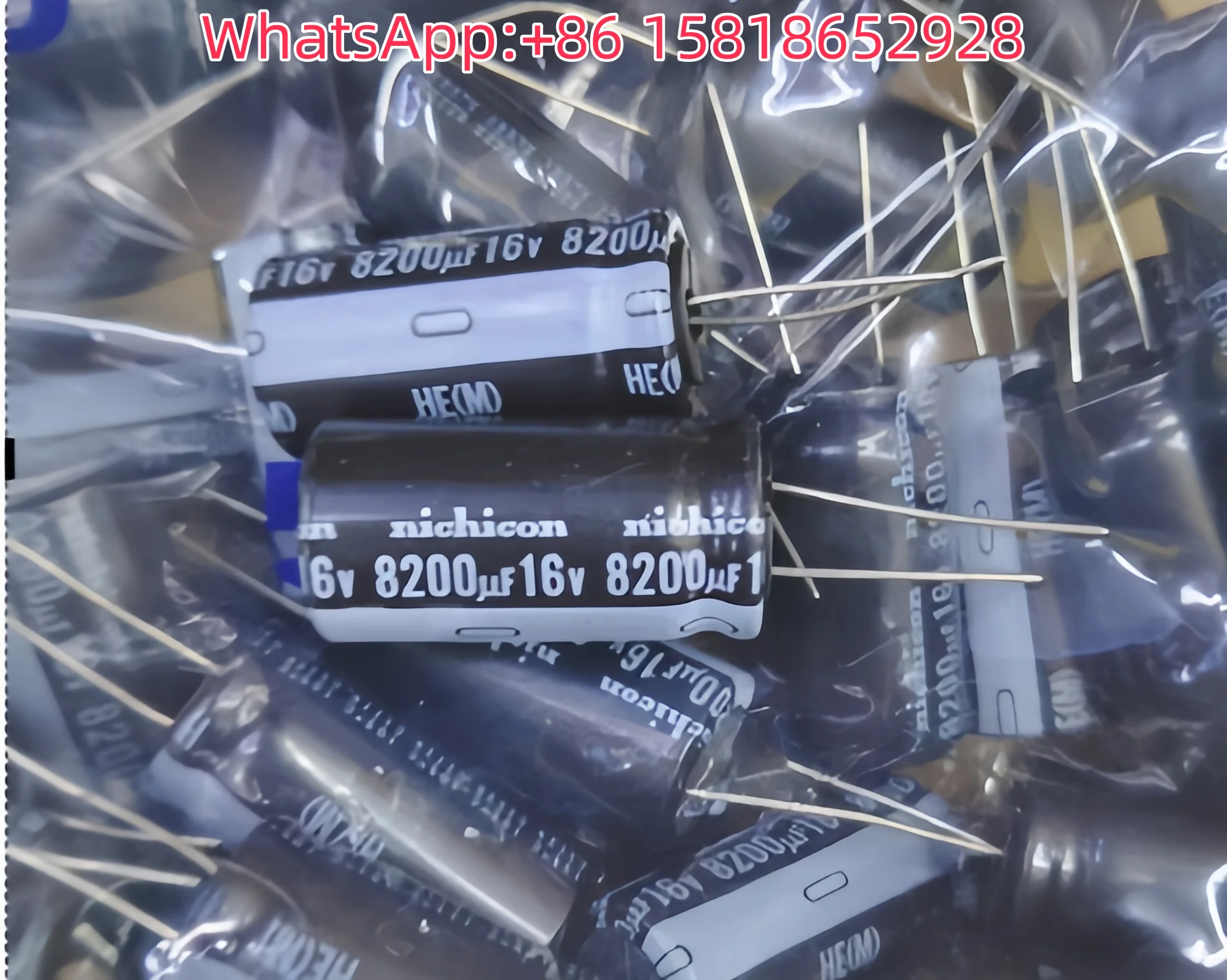 

5pcs 16V8200UF 8200uf16v Nichicon Capacitor 18*35mm High Frequency Low Impedance
