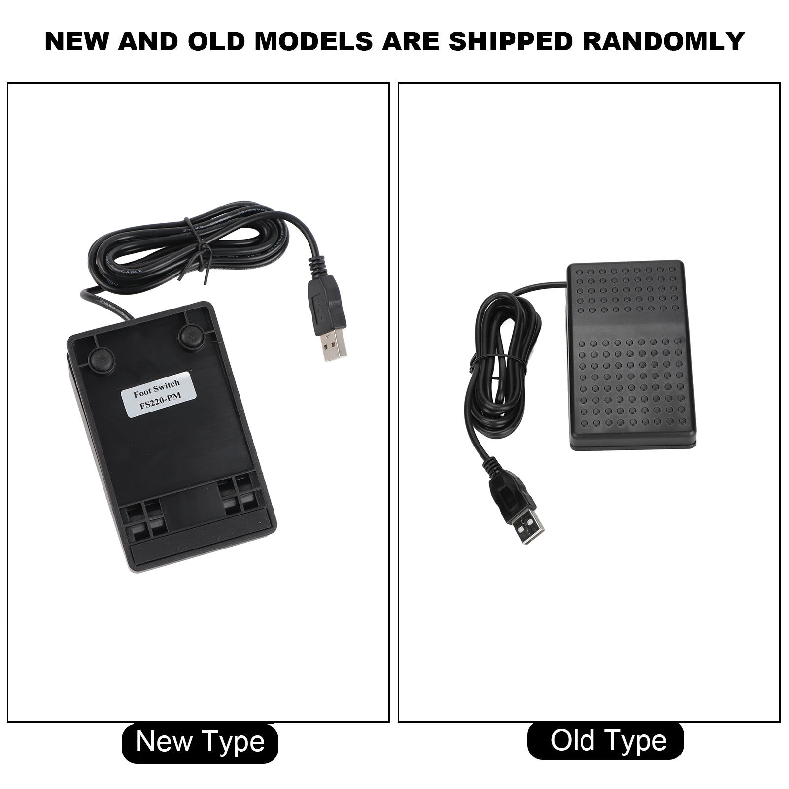 USB Foot Switch Pedal High Sensitivity Multifunctional Ergonomic Single Foot Switch Pedal with 2m Cable for Computer view 6