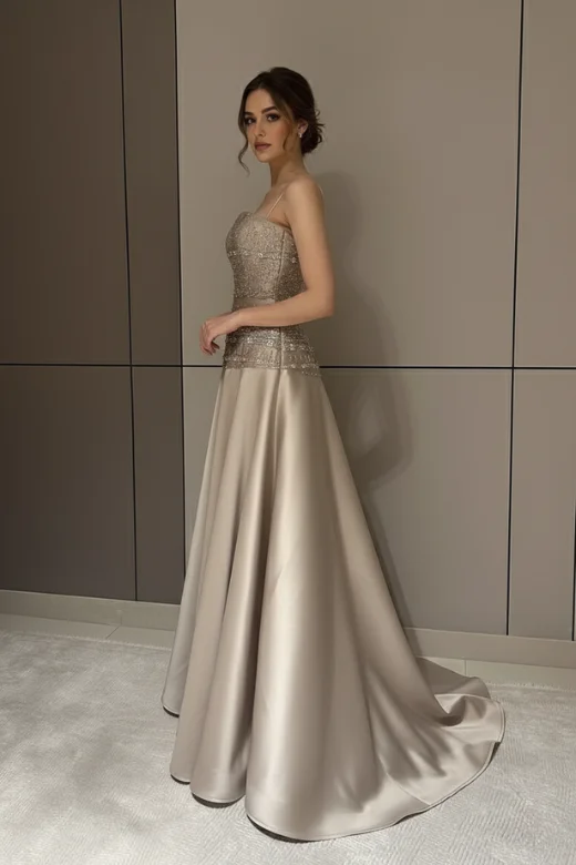 

Arabian Night Luxurious Women's Evening Dresses Backless Prom Gowns Vestidos Para Mujer فساتين حفلات الزفاف