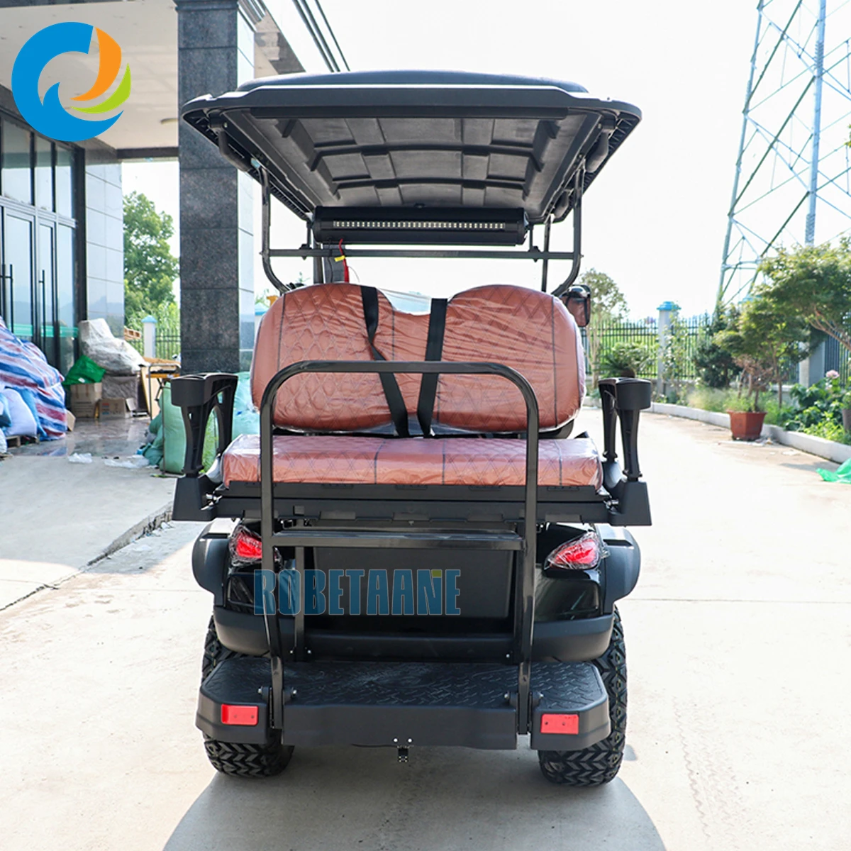 Robetaa Customizable Hunting Electric Golf Carts Car Buggies With DOT Lithium Battery