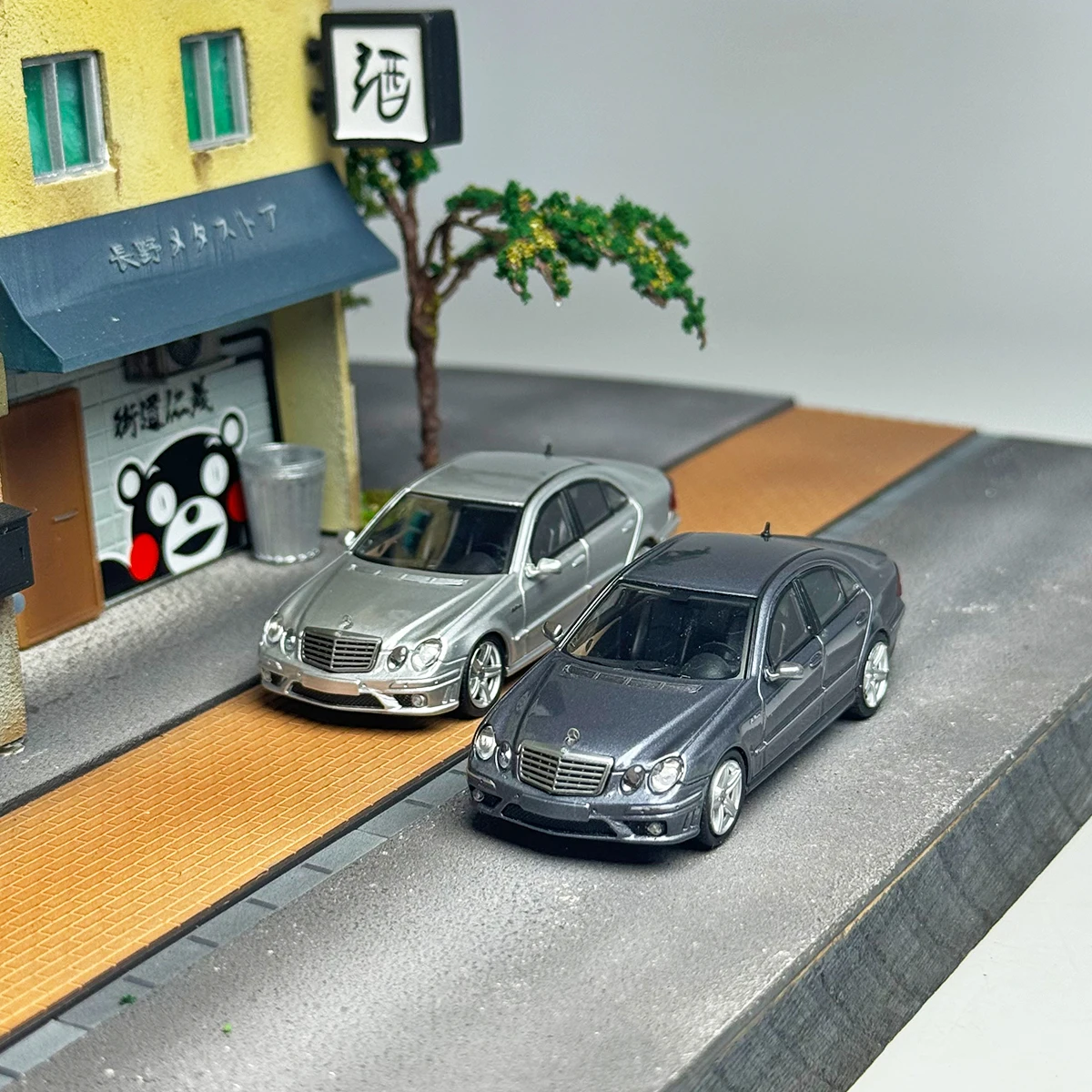 Mkモデルダイキャストスケールモデルカー、シルバー、グレー、e63、w211、1:64、in、2022