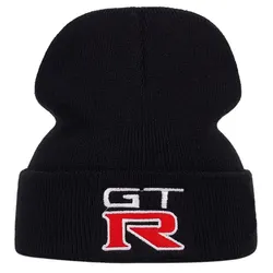 Unisex GTR wyszywane litery modne czapki wiosenne czapki na jesień czapka typu Beanie czapki dla kobiet mężczyzn