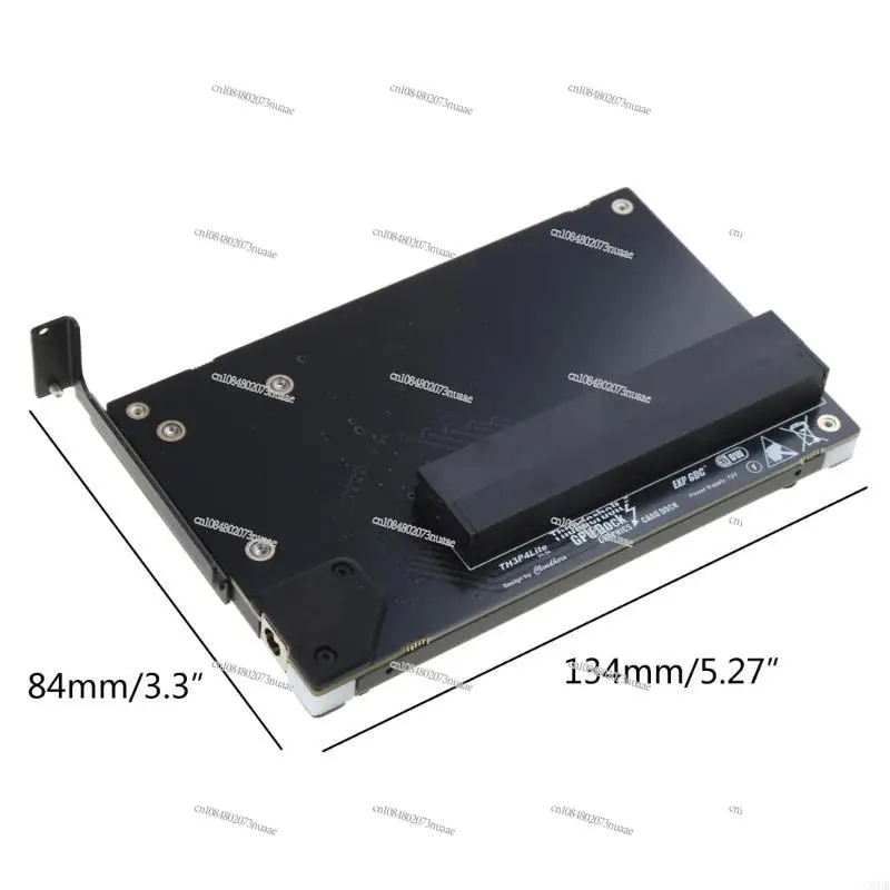 G8DB Portable TH3P4 Lite GPU Dock Graphics Video Card Extension Bracket Thunderbolt-compatible 3/4 40Gbps DC-Power Supply