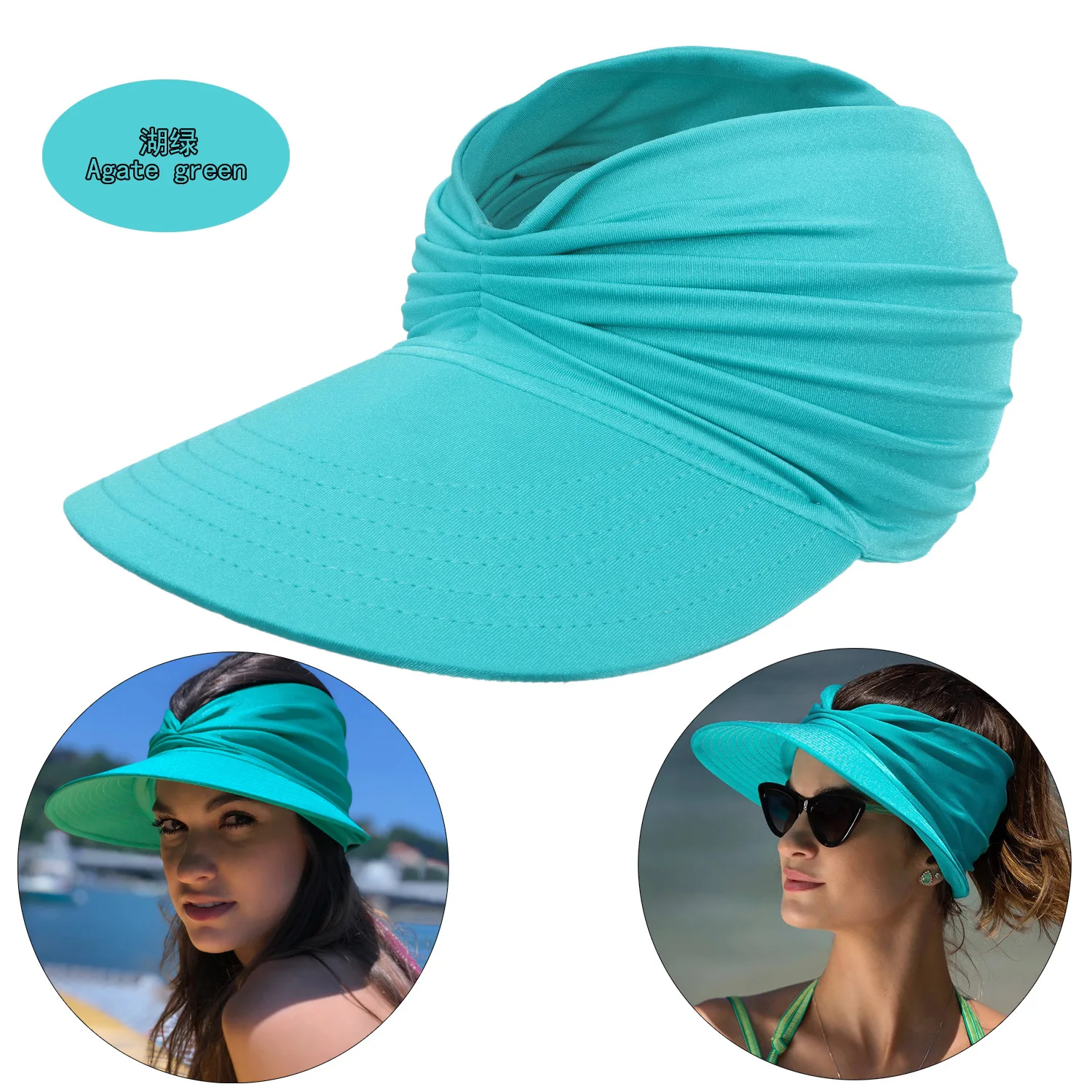 Kobiety pusty Top Sun Hat kobieta luksusowa marka 2023 nowa plaża lato Outdoor Sport Baseball Golf daszki ochronne rodzic-dziecko kapelusz słońce