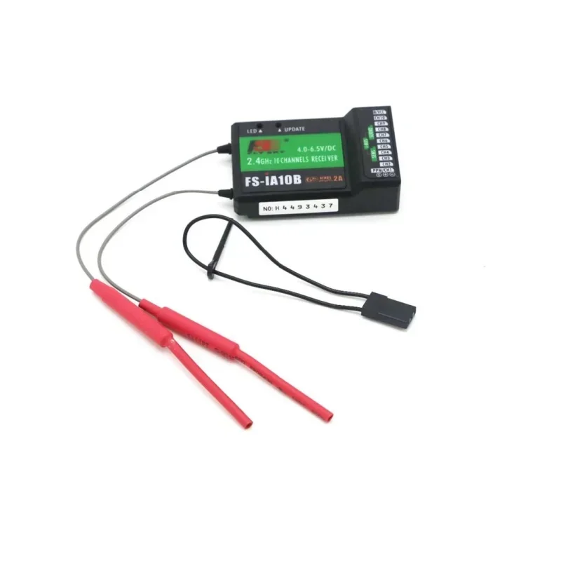 Flysky FS-iA10B 10 Channel Receiver 2.4G 10CH iBUS PWM PPM Output For FS-i6 FS-i6s FS-i10 Transmitter PV RC Helicopter Airplane