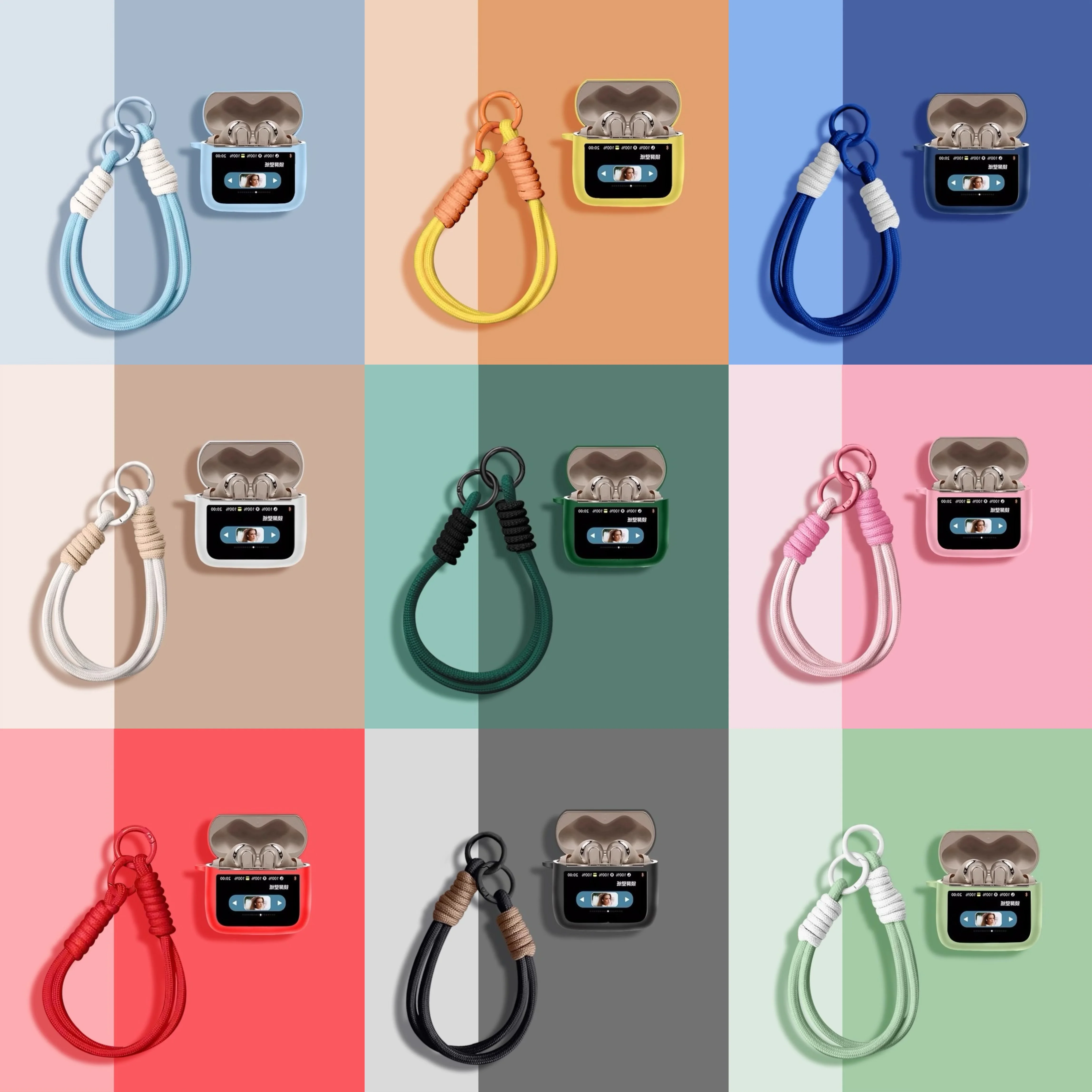 Para jbl tour pro 3 caso de silicone macio bluetooth fones de ouvido caso capa caber jbl tour pro 3 caixa de fones de ouvido à prova de choque com chaveiro