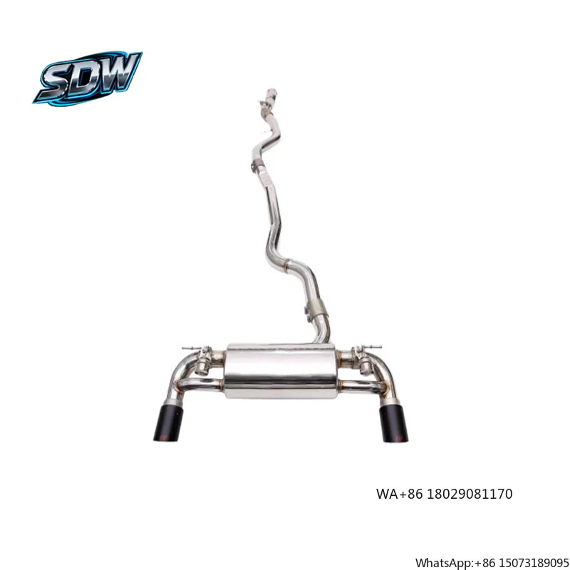 

Catback Exhaust M135/M235i N55 3.0t 304 Stainless Steel 1.5mm Mirror Polished High Performance Straight Exhaust System