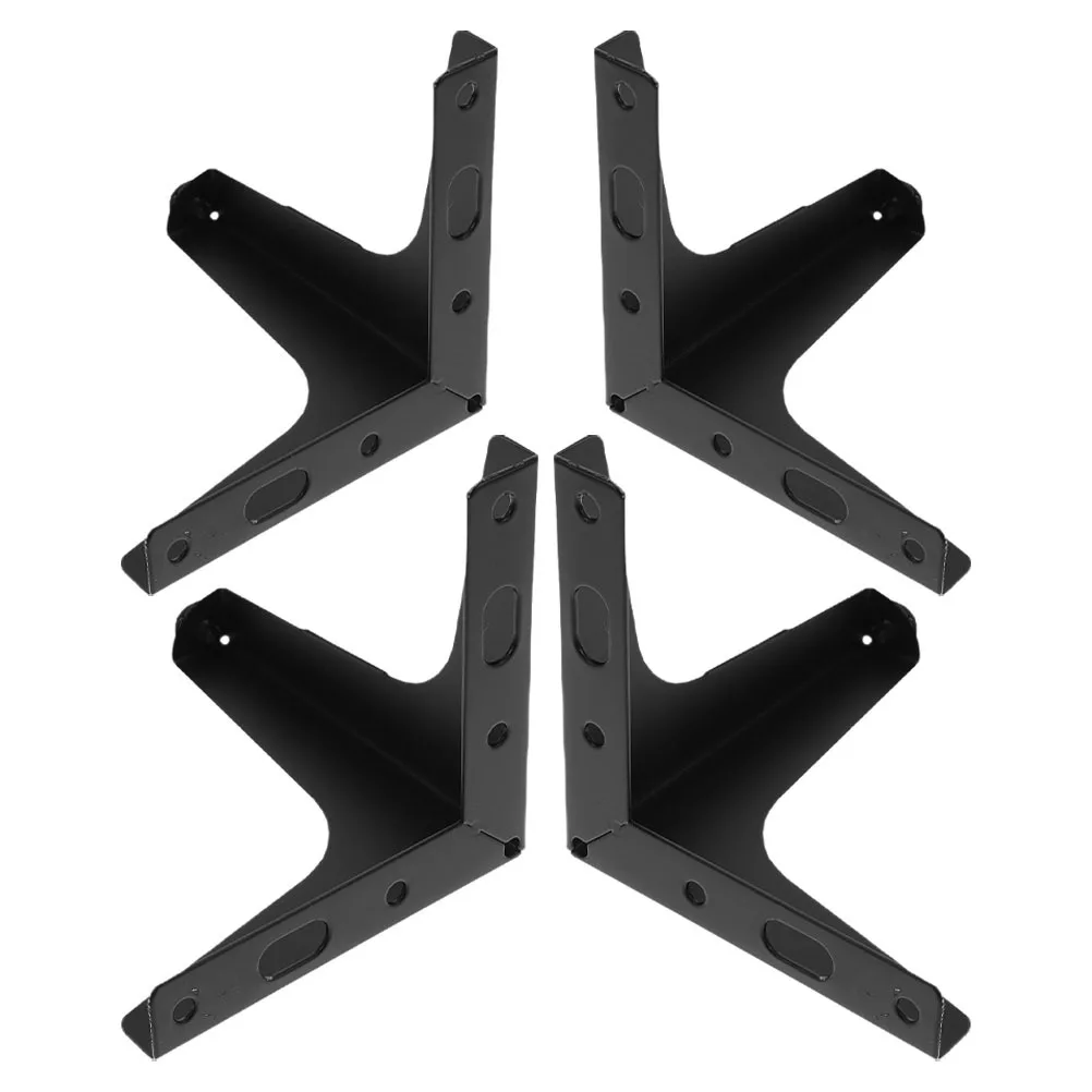 

4Pcs Metal Furniture Legs Strong Bearing Capacity Sofa Support for Various Styles Metal Table Legs Triangle Sofa Support