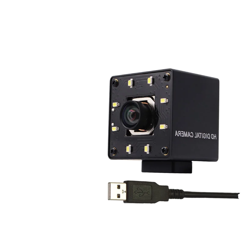 8 Million USB Camera Module Industrial 4K HD Wide-angle Autofocus QR Code Recognition