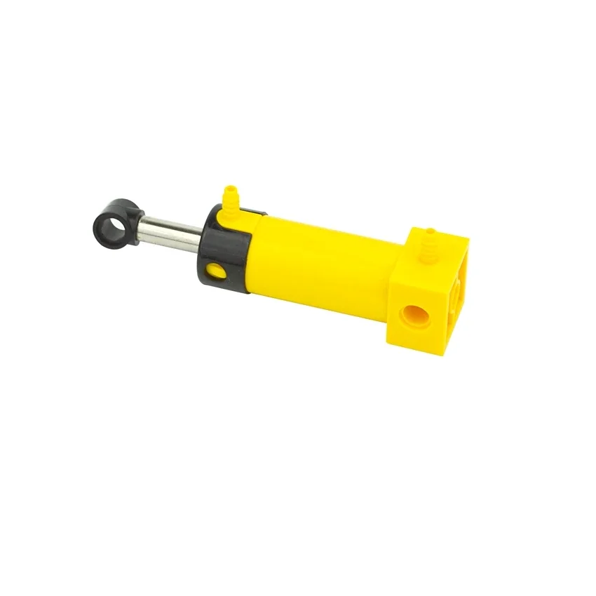 MOC Bricks Technical Parts Pneumatic Pump Small (6L) V2 with Reinforced Cylinder 47225 19478 4697 Compatible With 8800 Blocks