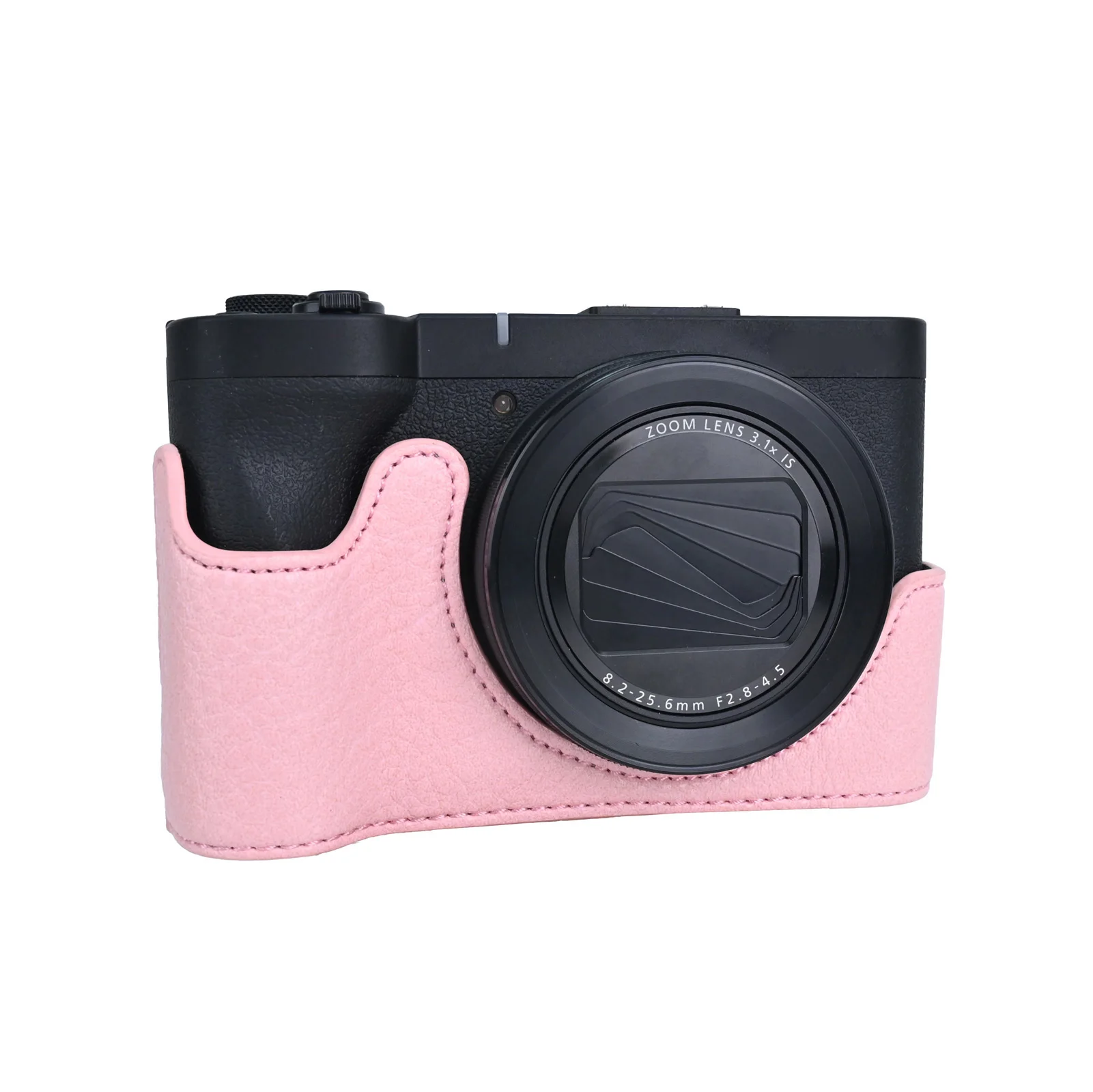 نصف حافظة جلدية لقبضة حماية كاميرا Canon PowerShot V1