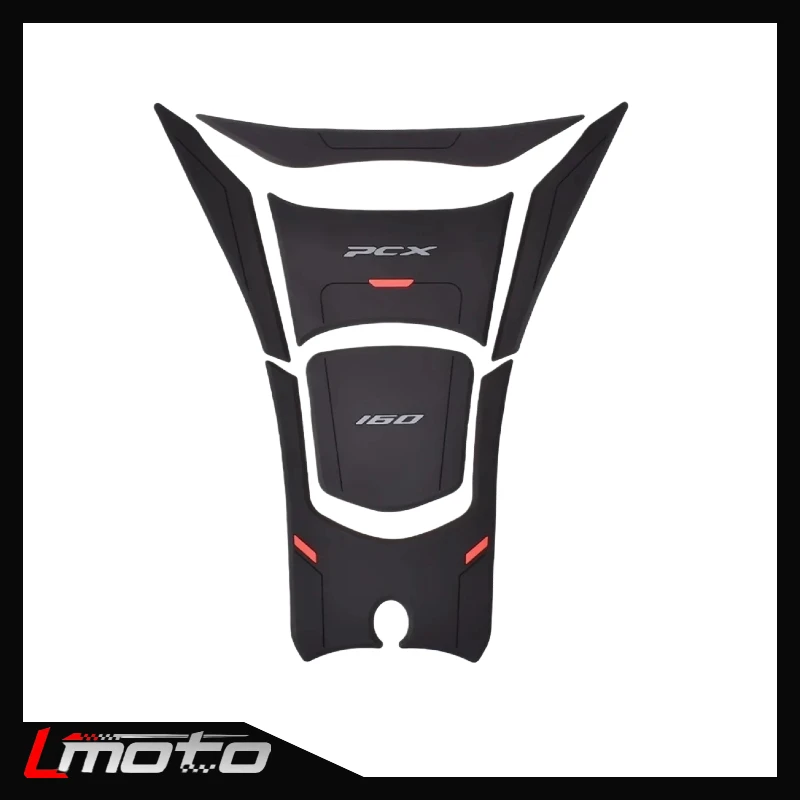 

New Motorcycle Protective Stickers Kit fuel tank Knee Grips Anti-slip Sticker Rubber Protection Decal pcx For Honda PCX 160 2025