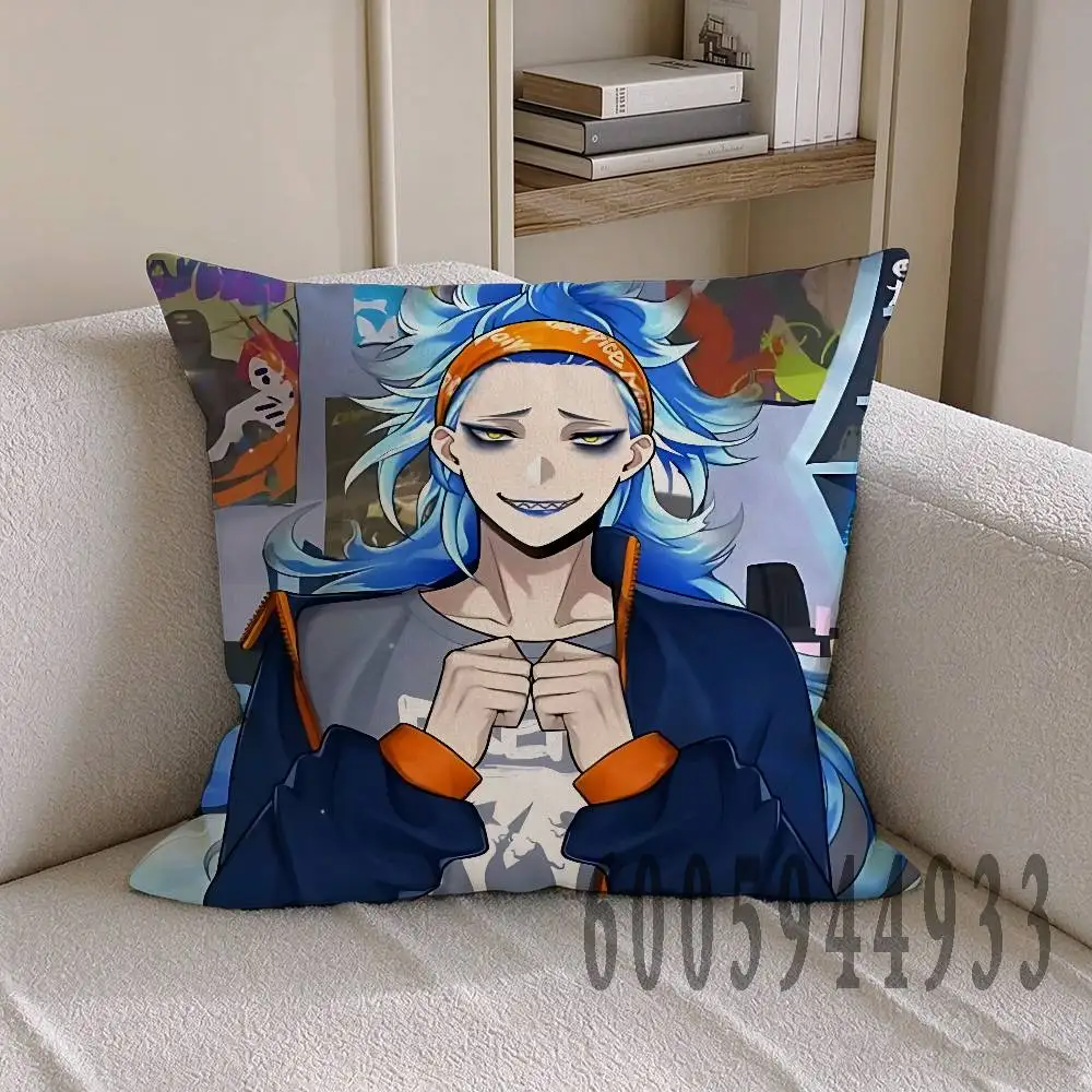 Idia Shroud-d Anime Celebrity Merchandise All-Match Printed Pillow Case Sofa Car Office Room Decoration Protector