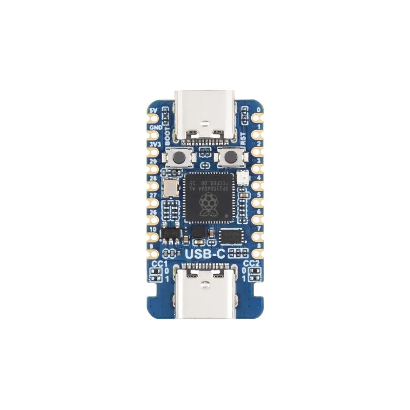 RP2350-USB-C Microcontroller Development Board Based On Raspberry Pi RP2350A, Dual-Core & Dual-Architecture