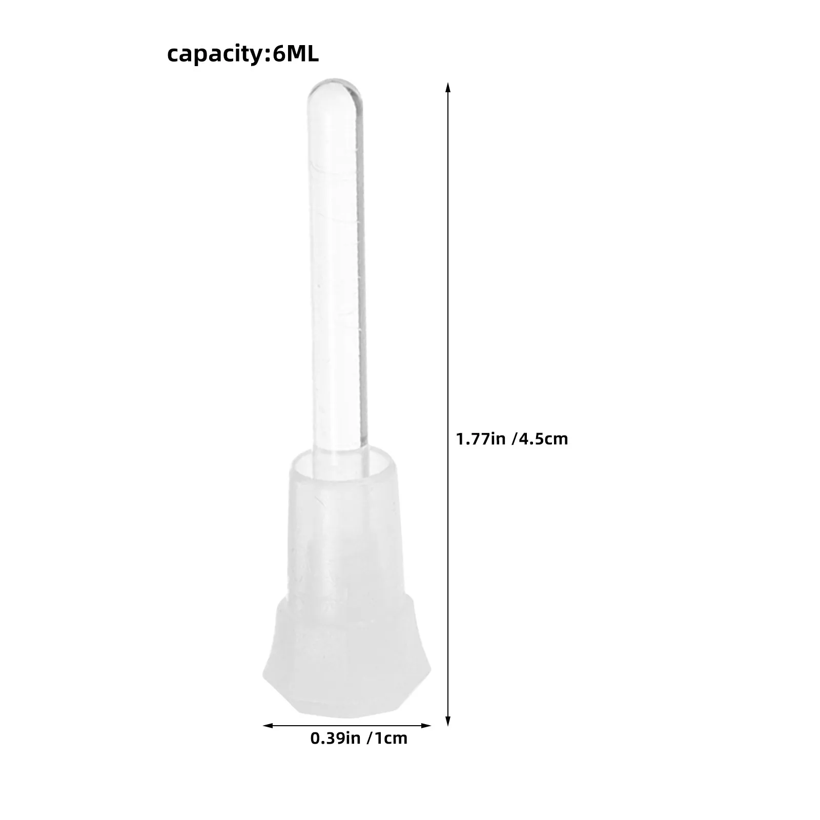 100Pcs Glass Fragrance Oil Bottles Octagon Essential Oil Bottle Wand Leakproof Glass Applicator for Aromatherapy DIY Sample