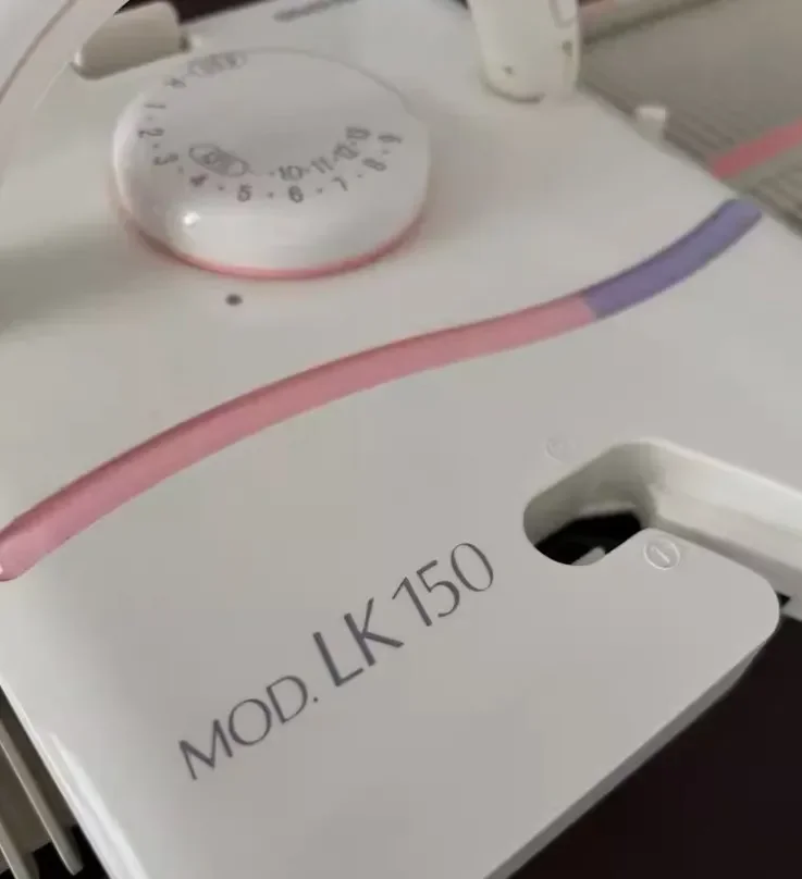 LK150 - مقياس متوسط 6.5 مم، أجزاء ماكينة حياكة منزلية بلاستيكية، غرز، ملحقات ماكينة الخياطة، ساق فضية، 150