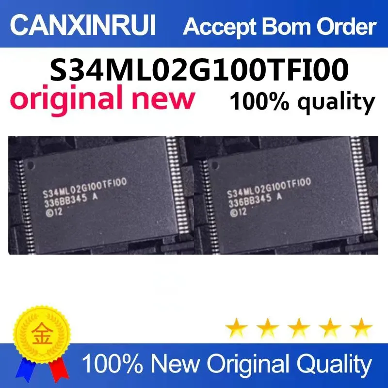 (5-100piezas)S34ML02G100TFI00 Automotive memory chip Brand new original in