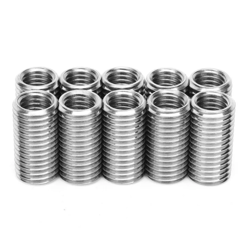 

10 шт. ремонтная гайка с резьбой, долбежная резьба, внутренняя резьба M12 и мужская M16, компоненты редукционной втулки