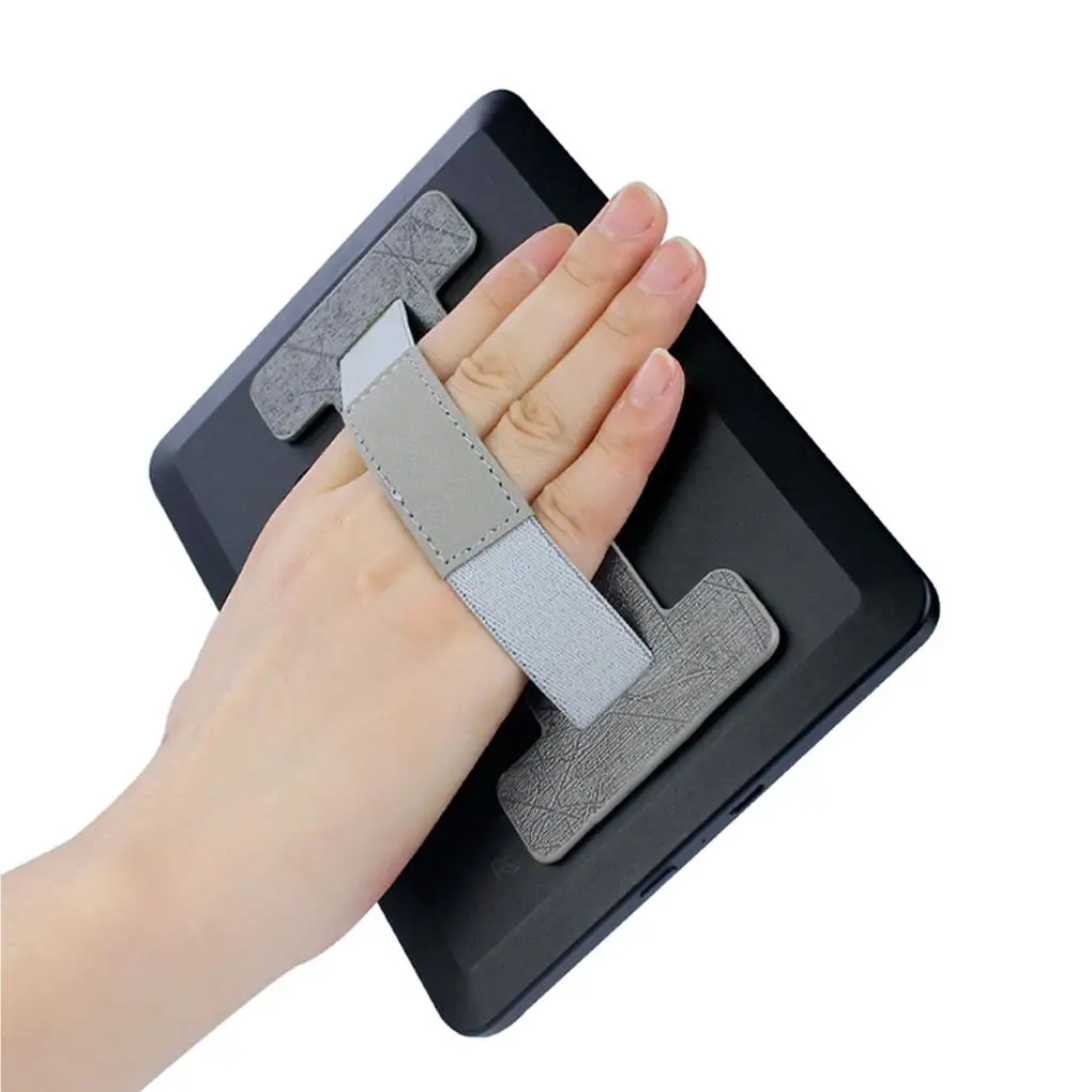 Universal Tablet Halter Handgriff riemen Lederst änder Aufkleber Gürtel