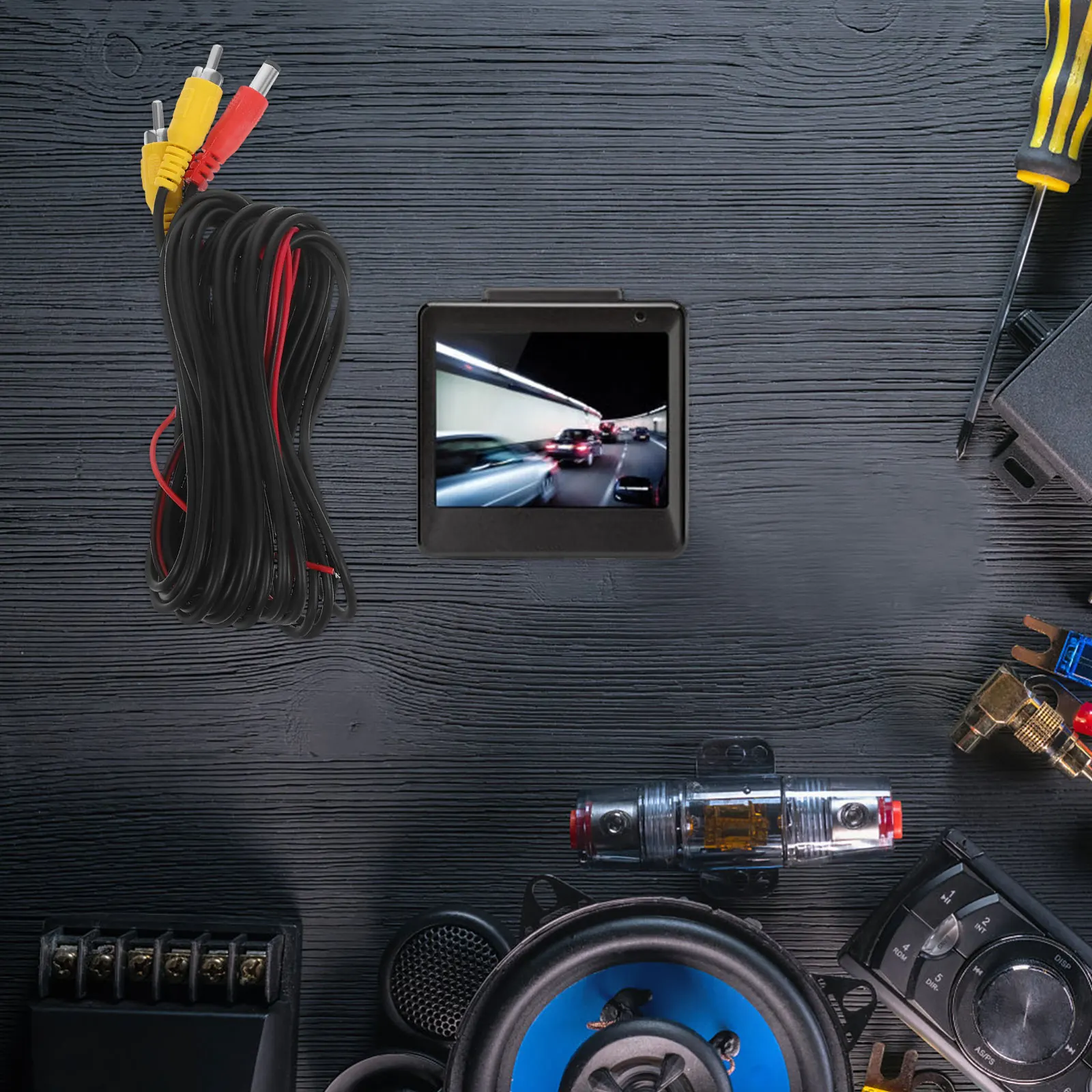 

6M Car Reverse Camera Cable Backup Monitor Extension Long Distance Signal Transmission Waterproof Parking Image Wire For Suv