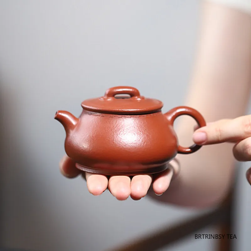 

Chinese Tradition Yixing Purple Clay Teapot Household Handmade Zisha Tea Pot Raw Ore Zhu Mud Kettle Tea Set Teaware 130ml