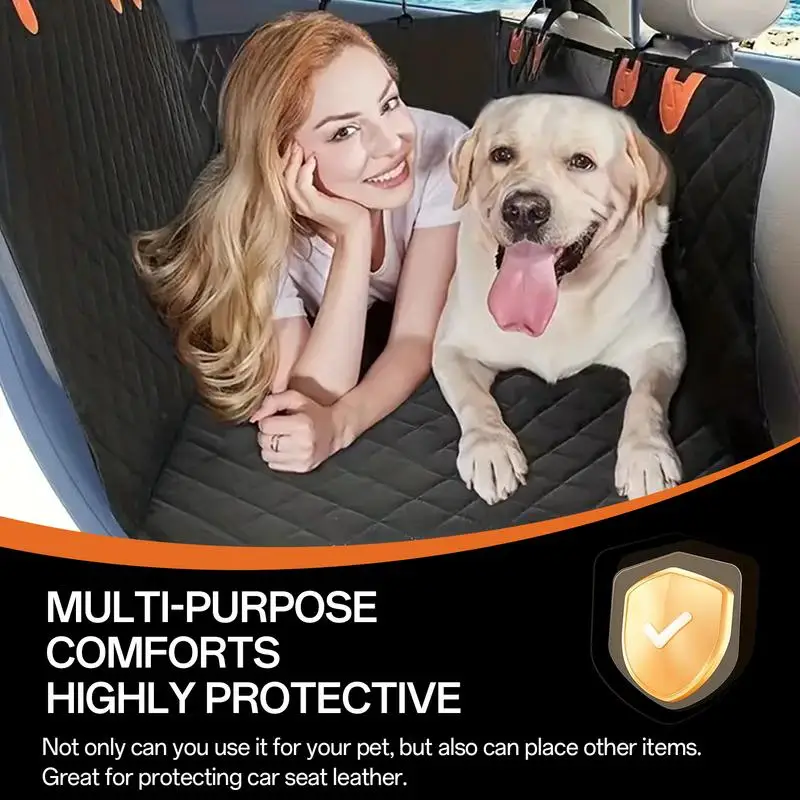 

Dog Hammock For Car Car Dog Back Seat Dog Seat Cover For Back Seat Dog Backseat Cover For Car Bearing 400 Pounds Scratchproof