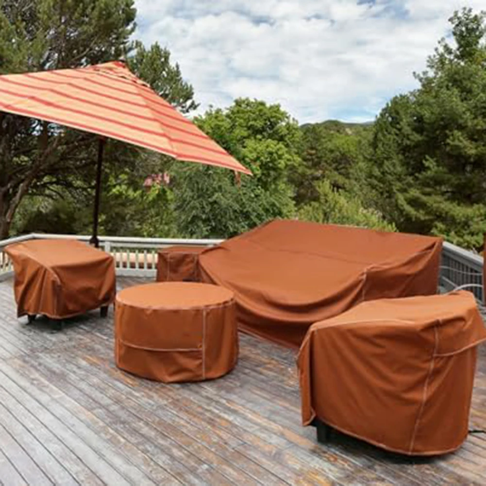 127*58cm Round Furniture Covers Enhanced Waterproof Furniture Cover Furniture Protection Seam Waterproof Tape 3-Layer Protection
