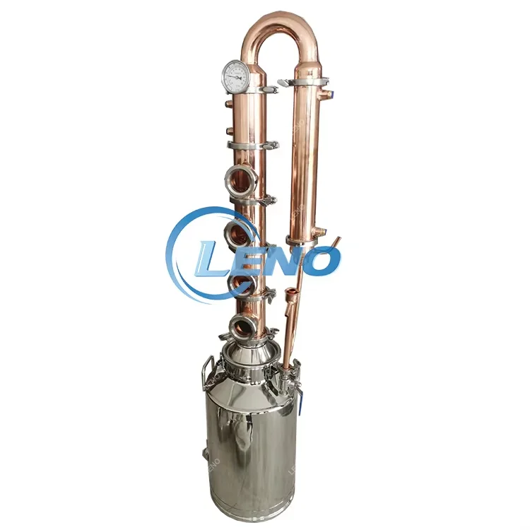 100L 200L 300L Small Stainless Steel Copper Electric Vodka Brandy Rum Gin Whiskey Home Distillation Still Distiller